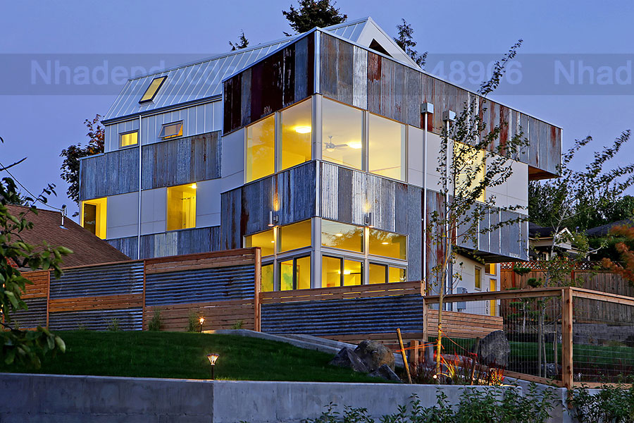 "Ngôi nhà xanh" ở Seattle, Mỹ