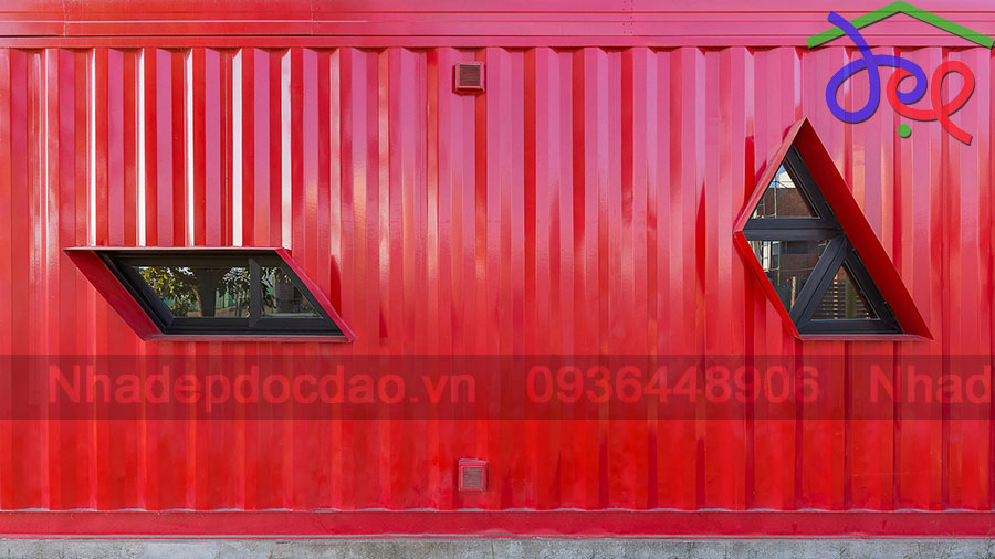 Thiết kế nhà nghỉ từ container ở Argentina