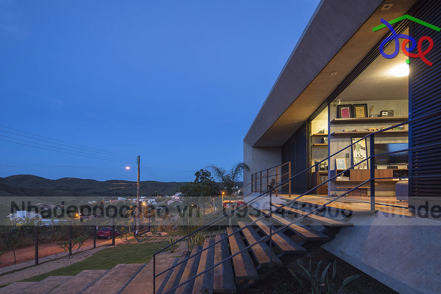 Thiết kế nhà nghỉ tràn ngập ánh nắng ở Brazil