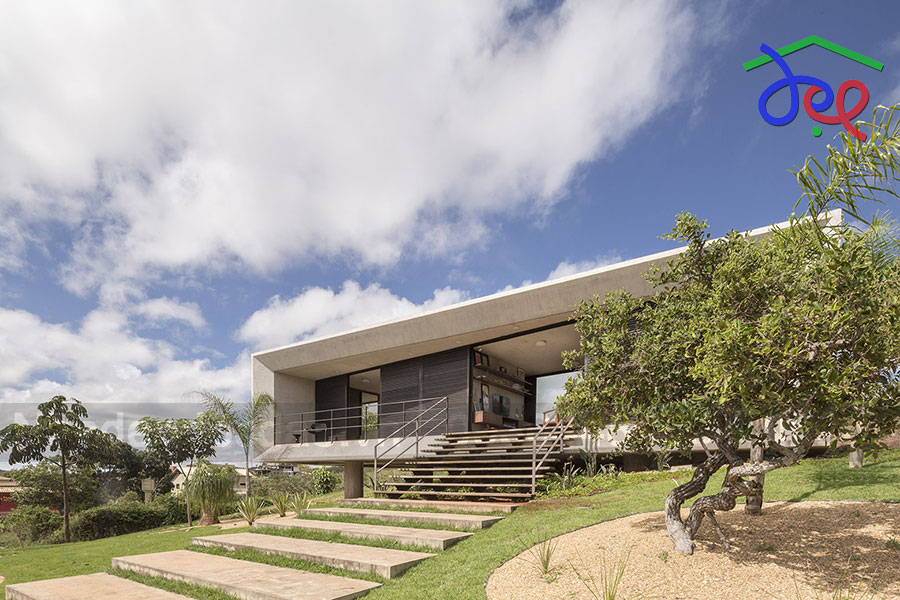Thiết kế nhà nghỉ tràn ngập ánh nắng ở Brazil