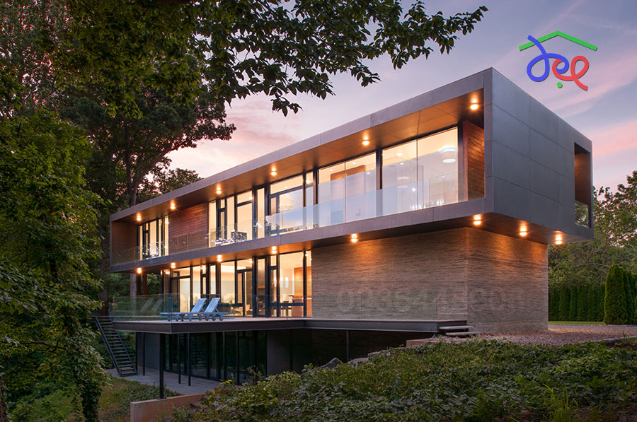 Thiết kế biệt thự hiện đại ở Maryland, Mỹ
