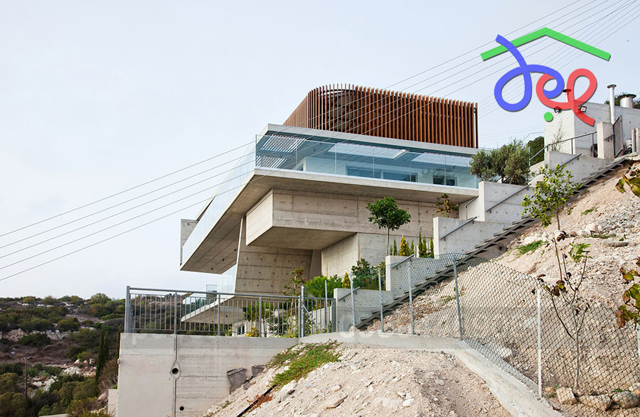 Thiết kế biệt thự hiện đại ở Đảo Síp
