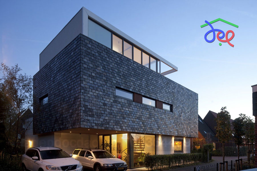 Thiết kế biệt thự với kiến trúc gạch truyền thống ở Hà Lan