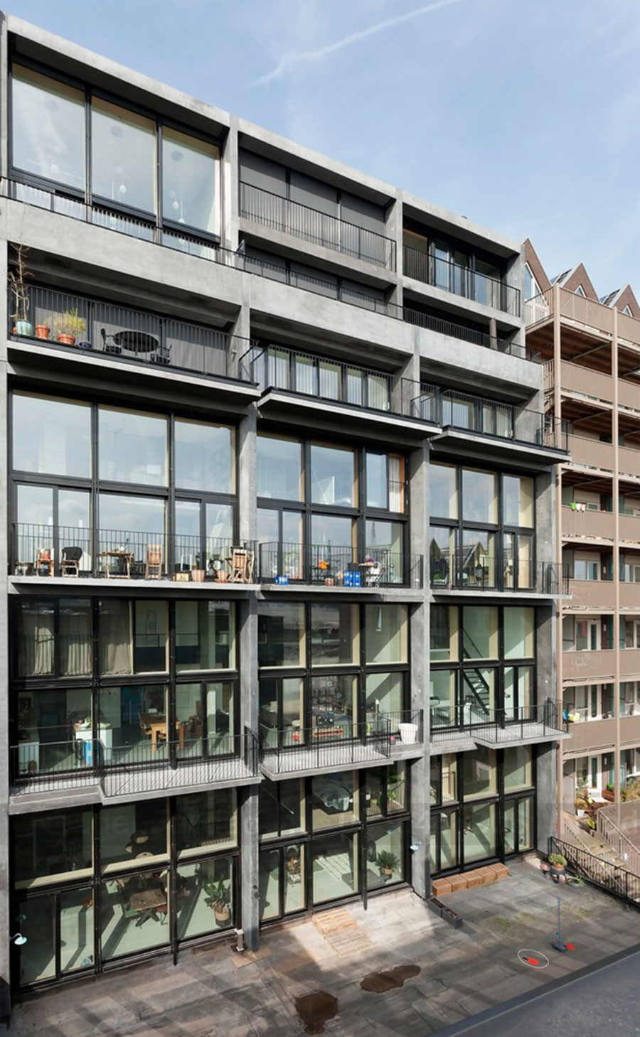 Thiết kế chung cư mini siêu cấp 10 tầng phong cách hiện đại