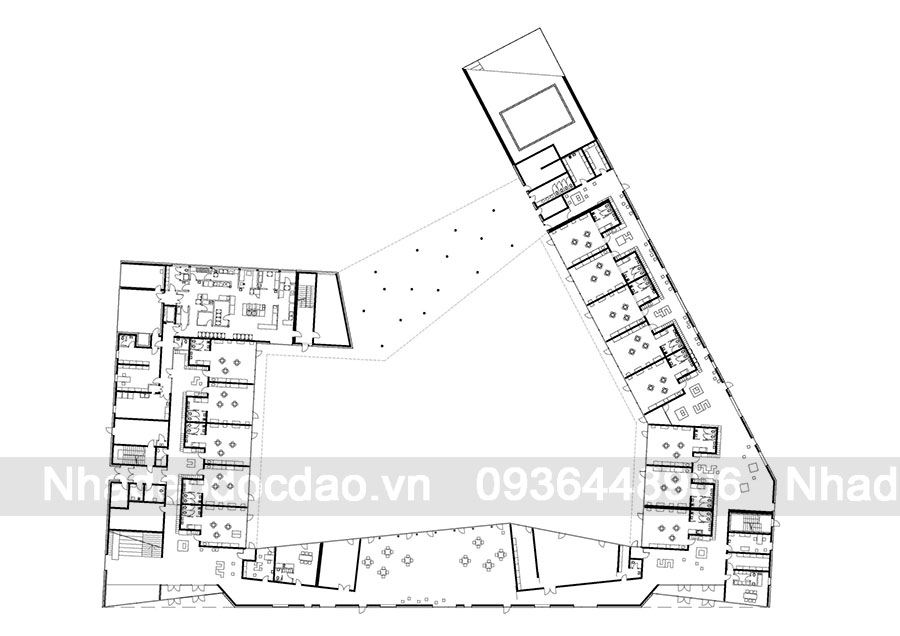 Thiết kế trường mầm non 2 tầng ở Mavrica