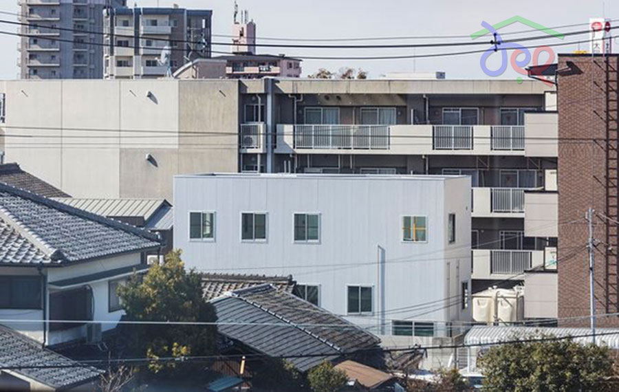 Thiết kế nhà phố không phòng, không vách ngăn tại Nhật Bản