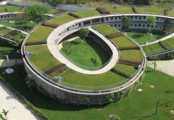 Thiết kế Trường mầm non xanh vào top kiến trúc được yêu thích nhất