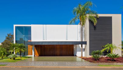 Thiết kế biệt thự 1 tầng diện tích 540m2 phong cách hiện đại