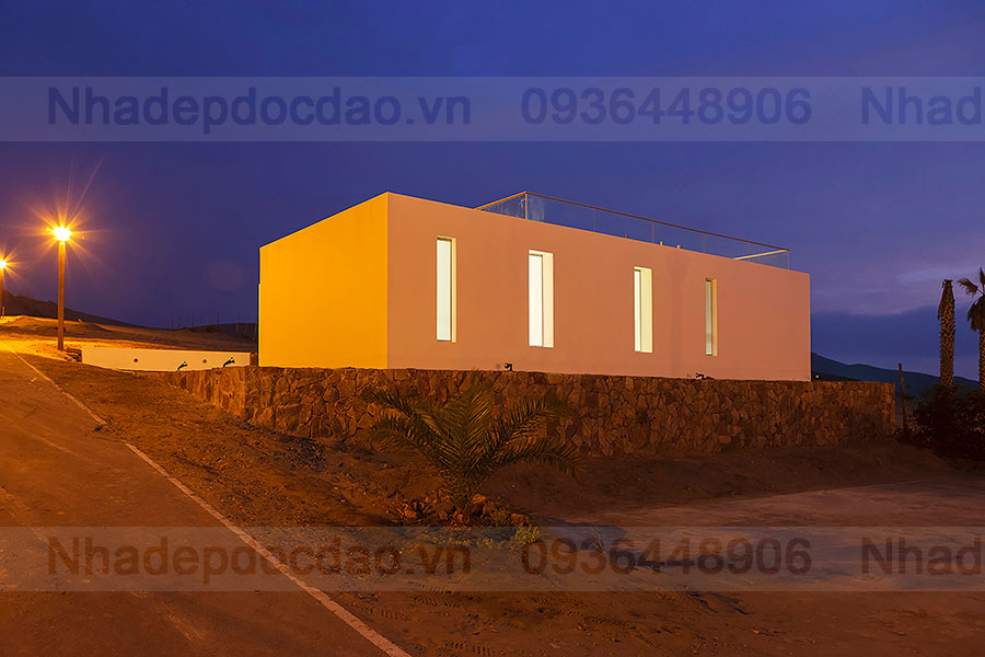 Ngôi nhà giữa sa mạc ở Peru
