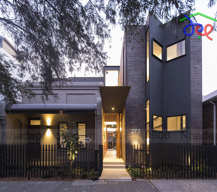 Thiết kế nhà phố 2 mặt tiền phong cách hiện đại ở Sydney, Úc