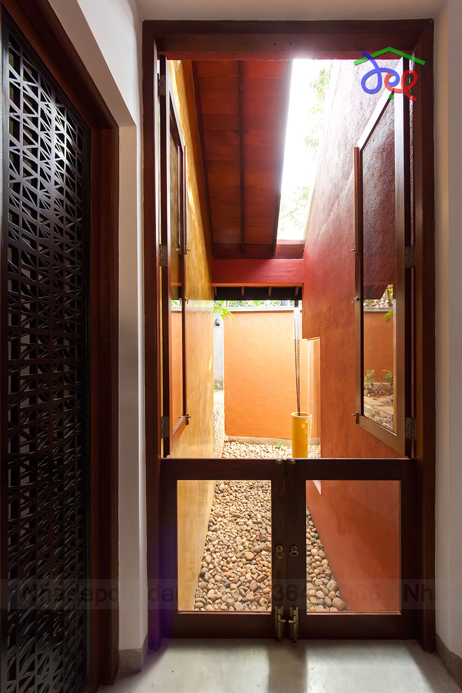 Thiết kế biệt thự vừa hiện đại vừa truyền thống ở Sri Lanka