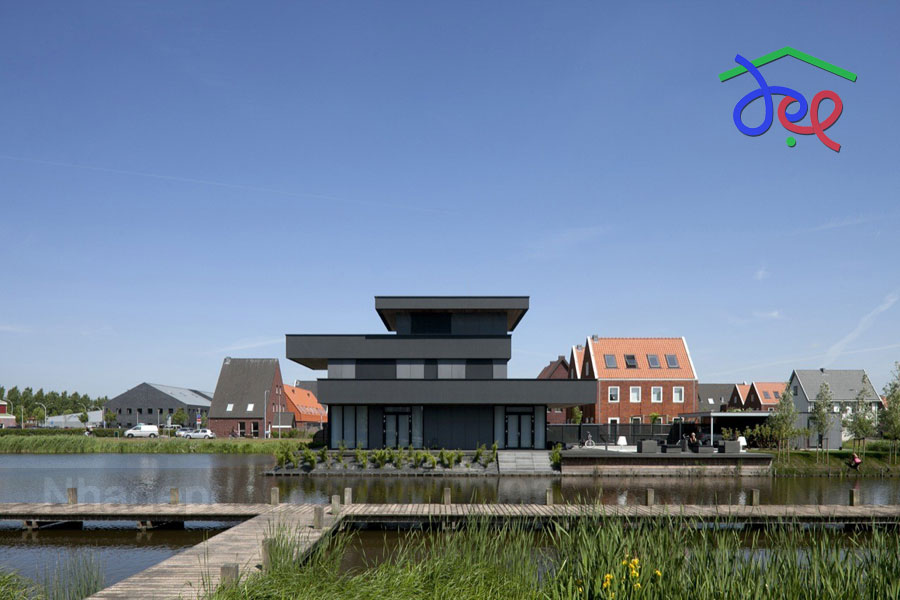 Thiết kế biệt thự 3 tầng phong cách hiện đại ở Hà Lan