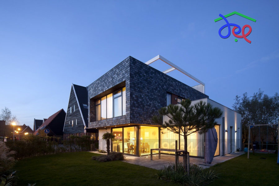 Thiết kế biệt thự với kiến trúc gạch truyền thống ở Hà Lan