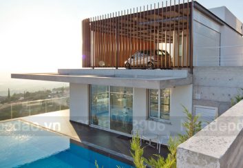 Thiết kế biệt thự hiện đại ở Đảo Síp