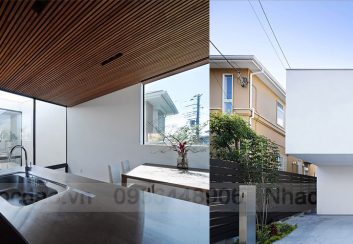 Thiết kế nhà phố 2 tầng diện tích 100m2 ở Nhật Bản